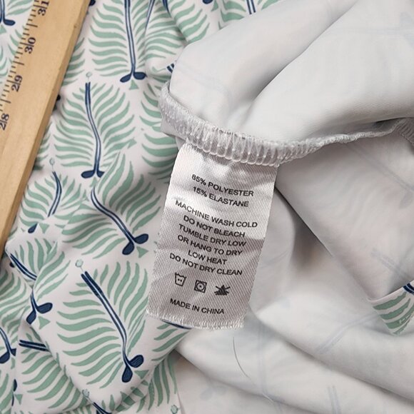 Smith And Quinn Polo Shirt Mens Size Large L All Over Print Golf Club Floral US - Picture 7 of 7